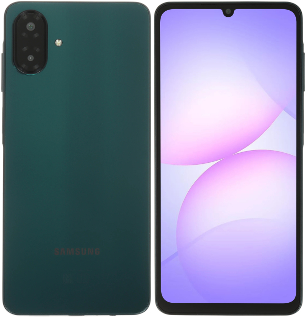 Купить Смартфон Samsung Galaxy A07 4/64 ГБ зеленый